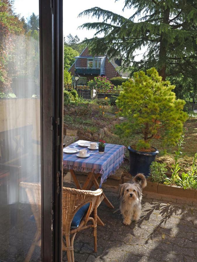 Ferienwohnung Am Waldrand, ヒッツアッカー エクステリア 写真
